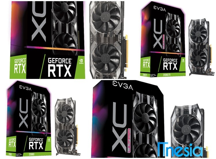EVGA Rilis GeForce RTX 2080 dan RTX 2080 Ti