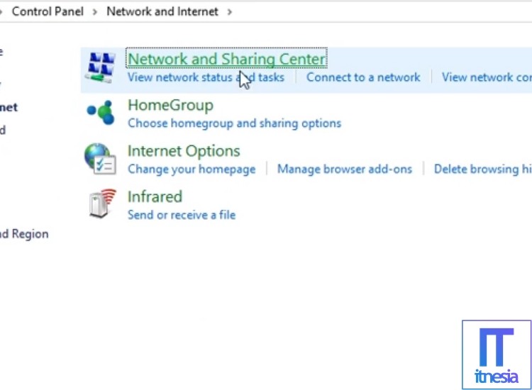 cara melihat password wifi windows 10 2