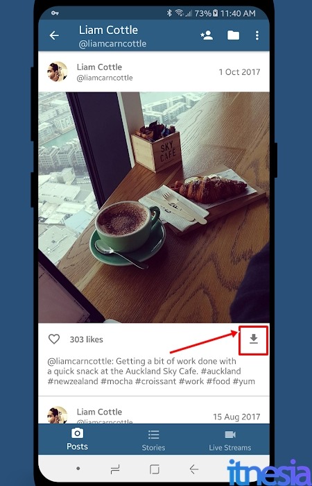 Cara Download Video Instagram Posting atau Feed Lewat Smartphone Android