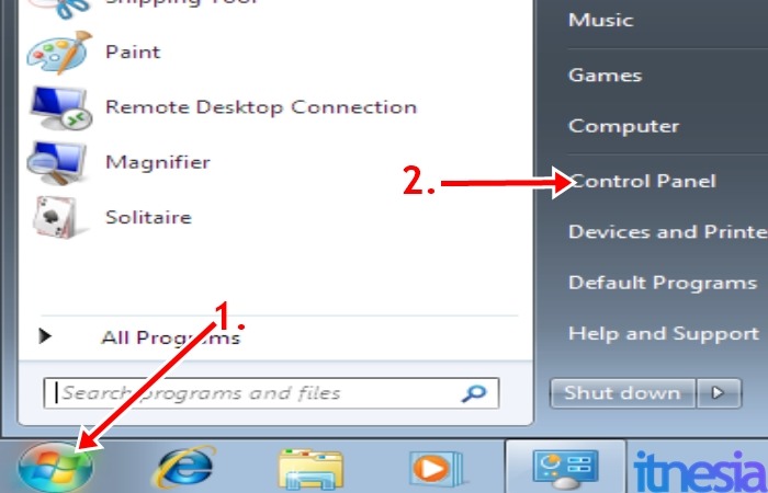 Cara Mematikan Auto Update Windows 7 - Start Menu Windows 7