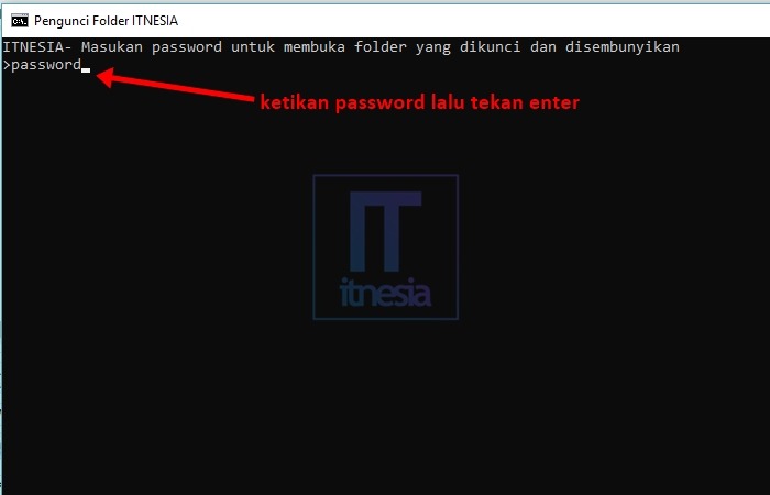 Cara Mengunci Folder Dengan Notepad - Proses Membuka FolderRahasia