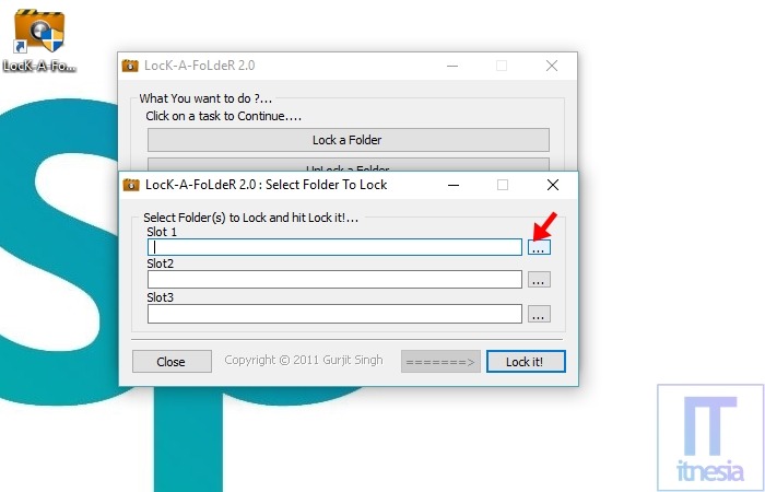 Cara Mengunci Folder Di Laptop Windows 10 Menggunakan Bantuan Software Lock A Folder - Tekan tombol ... untuk mencari folder