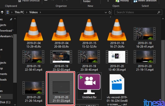 Cara Merekam Layar PC Menggunakan OBS - Video Hasil Rekaman