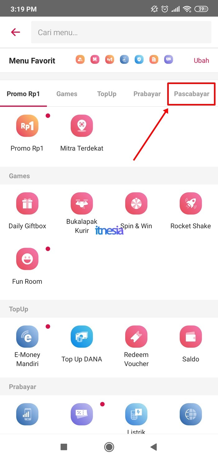 Layanan yang disediakan Bukalapak