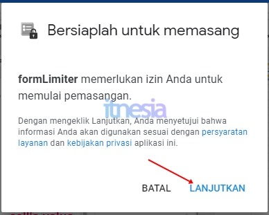 Cara Membatasi Pendaftar Di Google Form 4
