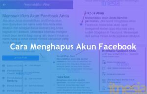 Cara Menghapus Akun Facebook Permanen Dan Sementara