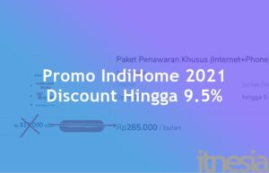 Promo IndiHome 2021 Discount Hingga 9.5%