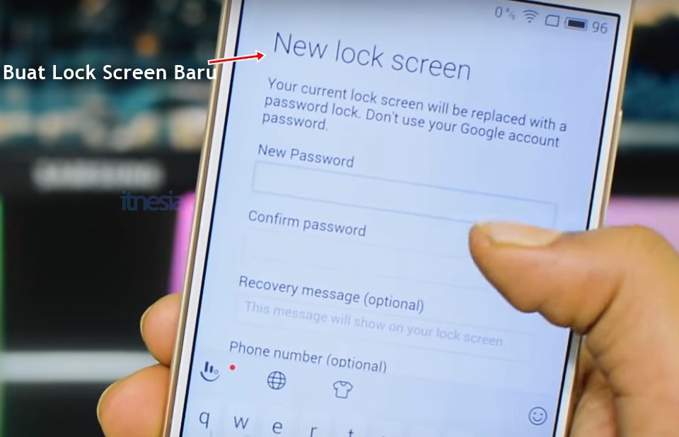 Buat Lock Screen Baru