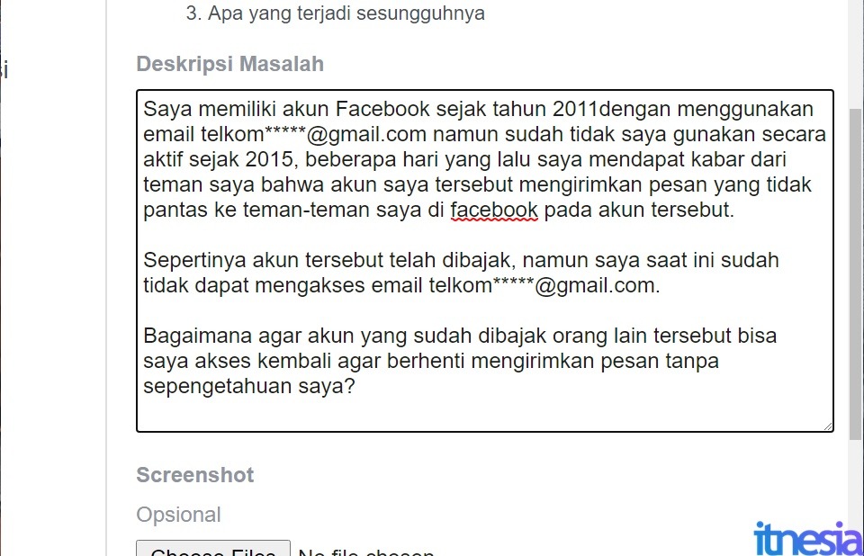 Cara Mengembalikan Akun FB Yang Dibajak Tanpa Email Dan Nomor Telepon - Ceritakan Kronologi Akun FB yang Dihack Dan Minta Solusi Terbaik Untuk Permasalahan Kamu