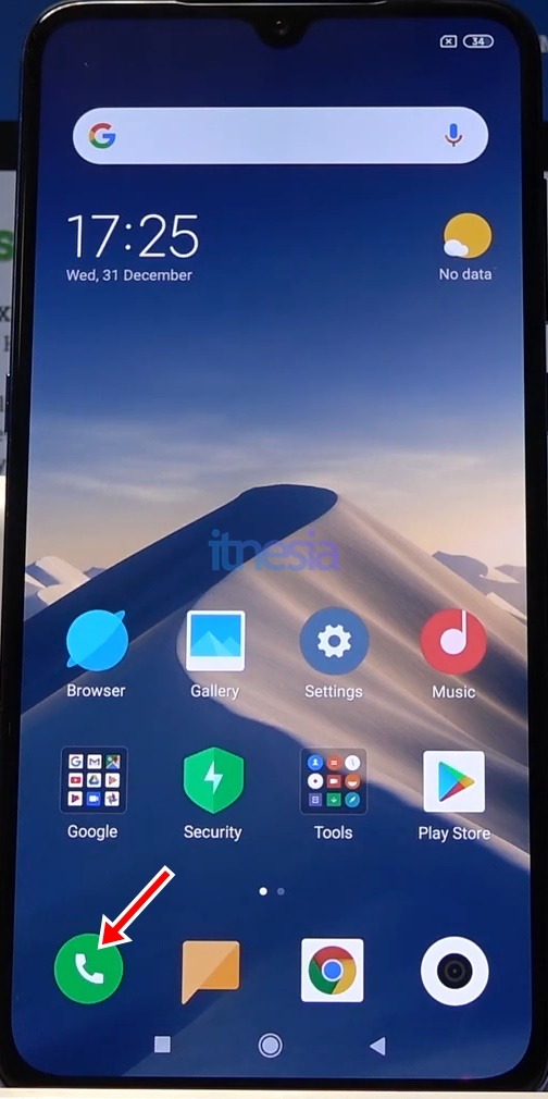 Cek IMEI Xiaomi Menggunakan Kode Telepon USSD 1